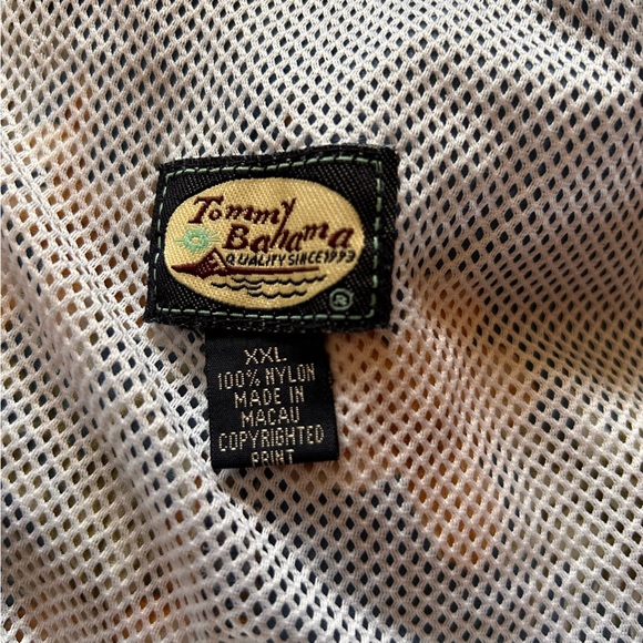 Tommy Bahama Blue and Yellow Floral Swim Shorts Size xxl - Picture 4 of 4